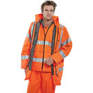 Beeswift Hi-Vis 4 Seasons Traffic Orange Jacket