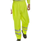 Beeswift Hi-Vis PU Yellow Overtrousers