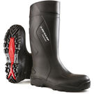 Dunlop Purofoot+ Full Safety Black Wellington