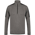 Finden & Hales Quarter Zip Mid-Layer With Contrast Panelling