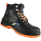 Himalayan Leather Waterproof Reflecto Safety Boot Black