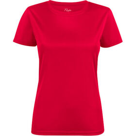 Printer-Red Ladies Run T-Shirt