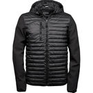 Tee Jays Men's Hooded Crossover Jacket