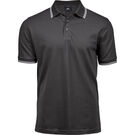 Tee Jays Men's Luxury Stripe Stretch Polo